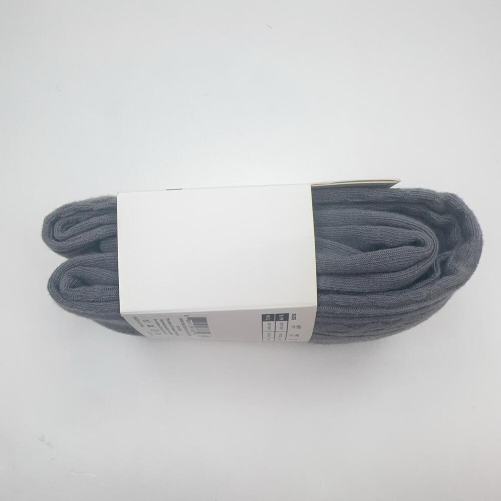 HUE Cable Sweater Leggings Womens M / L Gray Cable Cotton Blend - Picture 4 of 4